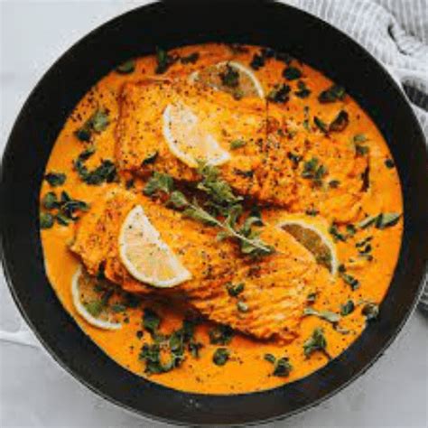 Fish Tikka Masala (GF) - Guru Indian Cuisine