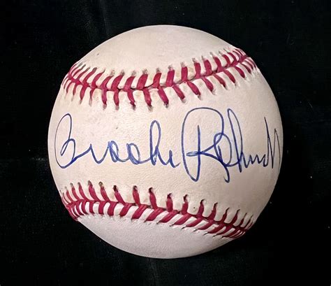 Brooks Robinson Signed Official American League Baseball — The Bullpen ...