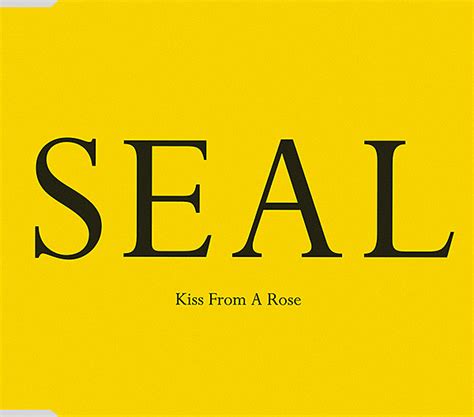 Seal - Kiss From A Rose (1994, CD) | Discogs