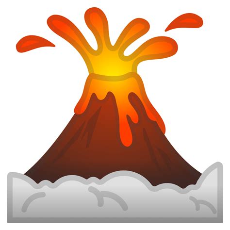 Volcano Icon | Noto Emoji Travel & Places Iconset | Google