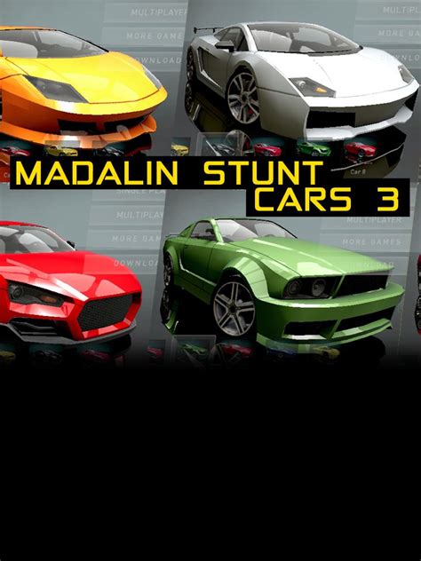 Madalin Stunt Cars 3 - Cars List