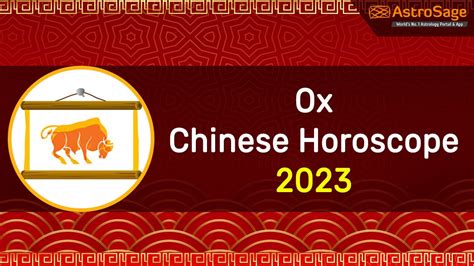 Ox Chinese Horoscope 2023: Ox Chinese Zodiac 2023 Predictions