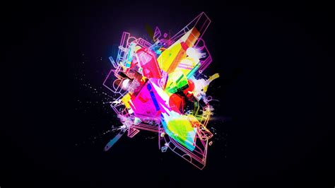 Multicolored wallpaper, graffiti, red, blue, purple HD wallpaper ...