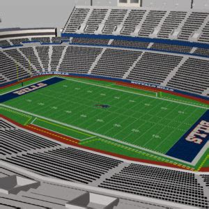 Ralph Wilson Stadium 3D Model - Realtime - 3D Models World