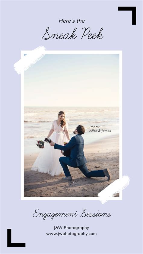 Wedding Instagram Stories Template | Visme