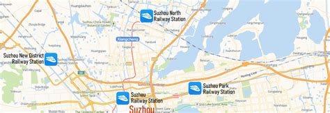 Suzhou Railway Station Map, Location, Address