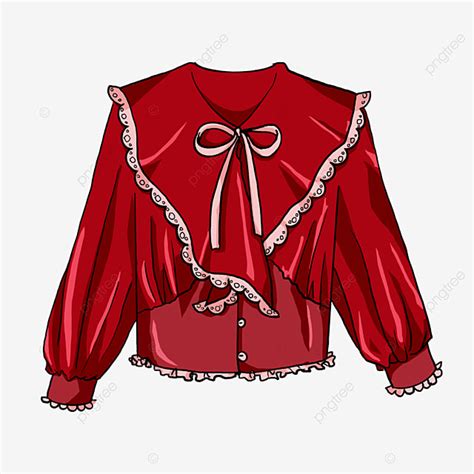 Red Ribbon Bow Clipart Transparent Background, Red Bow Ribbon Blouse Clipart, Red, Red Bow ...