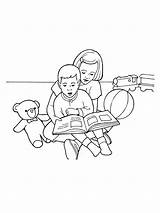 Bible Bookcase Coloring Pages sketch template