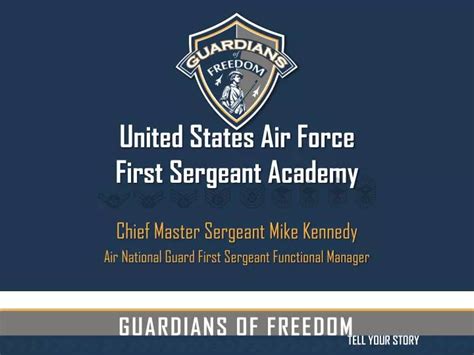 PPT - United States Air Force First Sergeant Academy PowerPoint Presentation - ID:6986818