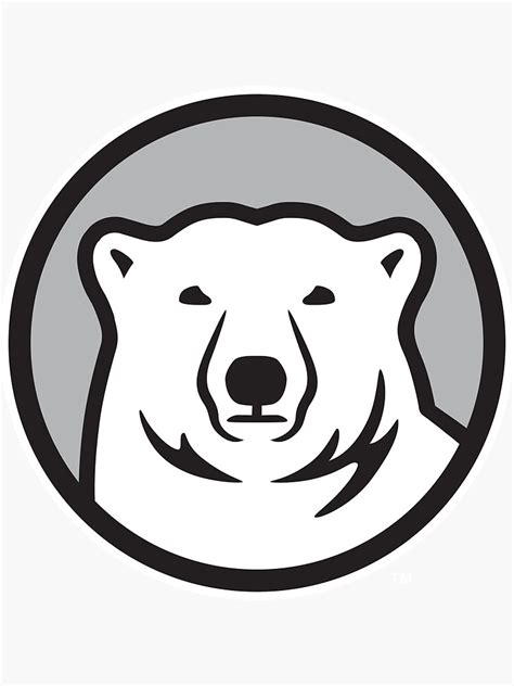 "Bowdoin College polar bears.svg" Sticker for Sale by ChadBainbridge ...