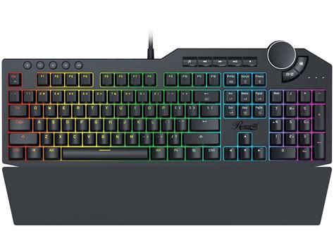 Rosewill Mechanical Gaming Keyboard, NEON K90 RGB Blue Switches - Newegg.com