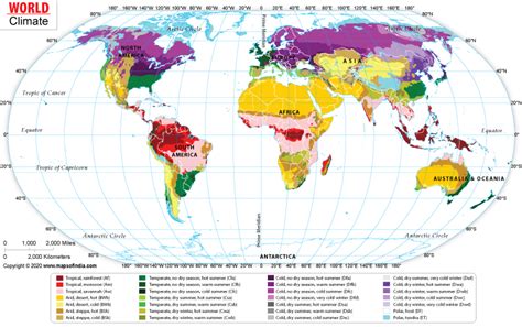 World Climate Map