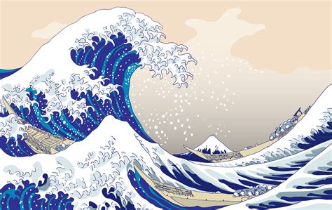 The Big Wave - Hokusai by gamba87 on DeviantArt