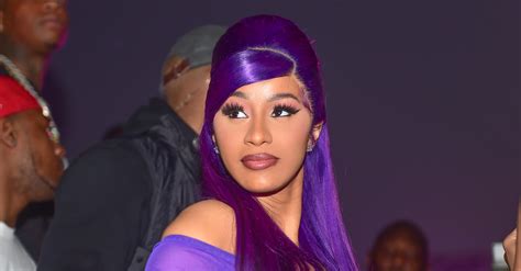 Cardi B Shares Rare Look at Her Natural Hair in Instagram Story