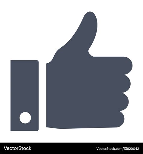 Like icon Royalty Free Vector Image - VectorStock