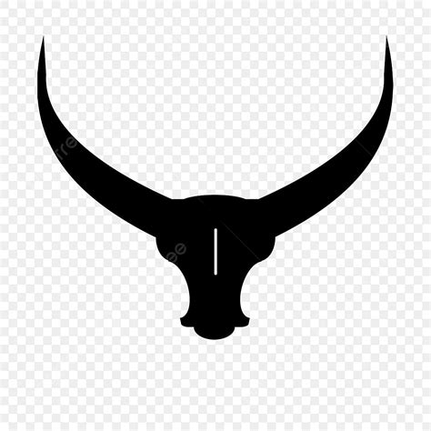 長角牛剪貼畫黑色動物長角, Longhorn Clipart, Longhorn剪貼畫, 動物角素材圖案，PSD和PNG圖片免費下載