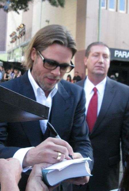 'Moneyball' Movie Premiere With Brad Pitt At Oakland's Paramount Theatre