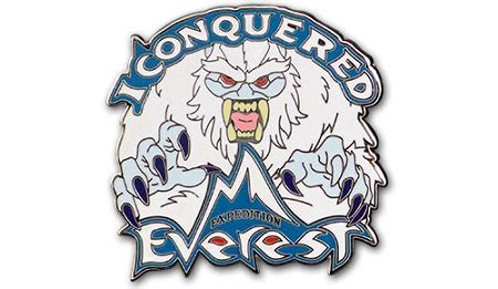 Disney Expedition Everest Pin - I Conquered Everest - Yeti-P