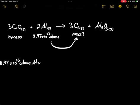 SOLVED: Consider the reaction of copper(II) oxide with aluminum metal ...