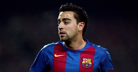 Xavi of Barcelona, Barcelona, Nou Camp, 23 Febrary 2005. - Planet Football