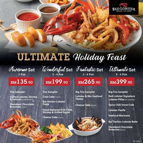 26 Nov 2018 Onward: Red Lobster Ultimate Holiday Feast | Holiday feast, Red lobster, Salmon platter