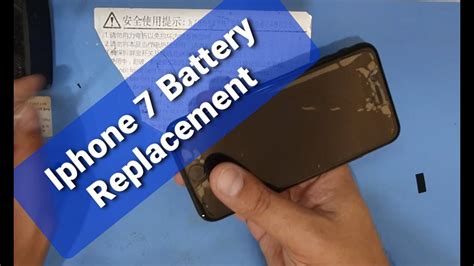 Iphone 7 Battery Replacement - YouTube