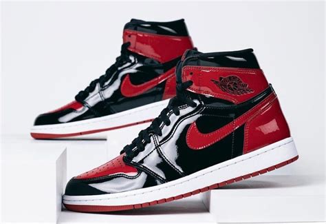 Air Jordan 1 Bred Patent Leather 555088-063 Release Date - SBD