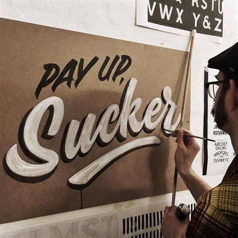 sign painting lettering | Sign painting lettering, Lettering, Sign writing