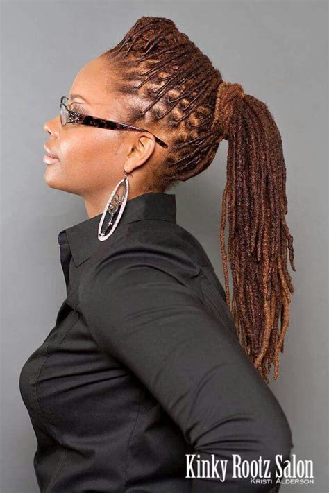 Simple loc style | Locs hairstyles, Natural hair styles, Natural hair styles for black women