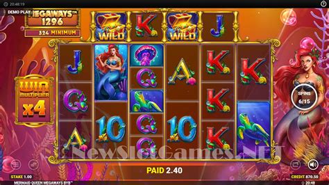 Mermaid Queen Megaways Slot (Blueprint Gaming) Review 2024 & Demo Game