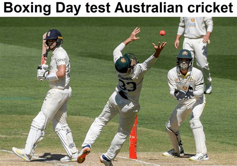 What is a Boxing Day test in Australian cricket?