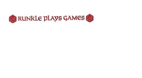 Dice logo – Runkle Plays Games