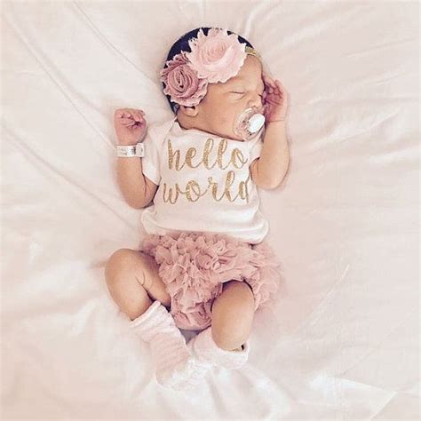 Baby girl coming home outfit baby girl newborn etsy – Artofit