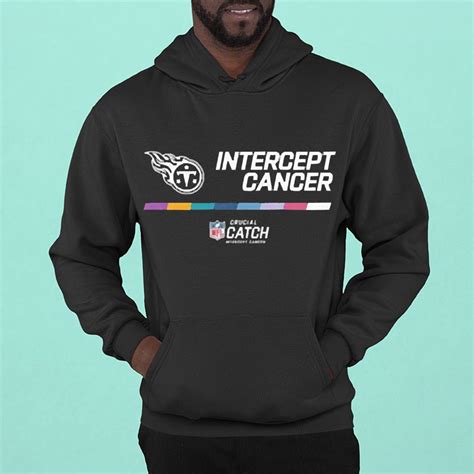 Tennessee Titans NFL Crucial Catch Intercept Cancer 2022 Shirt - Kutee ...