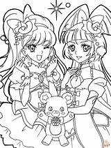 Sparkle With Glitter Force Coloring Pages For Kids sketch template