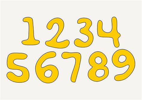 10 Best Large Printable Numbers 1 9 | Images and Photos finder