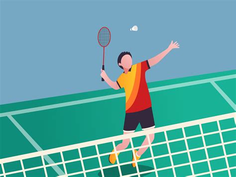 Badminton Illustration by Candeed Cyan on Dribbble