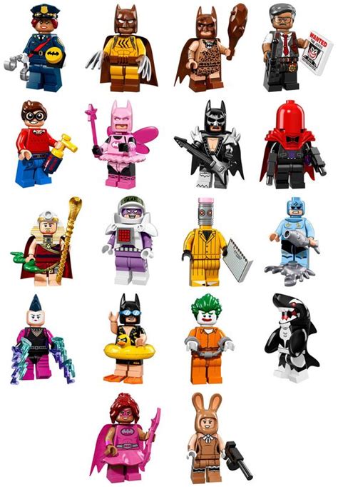 LEGO Batman Movie Minifigure Series | Custom LEGO Minifigures