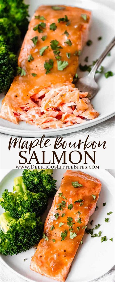 Maple Bourbon Salmon is an impressive, easy-to-make recipe that is perfect for busy weeknights ...