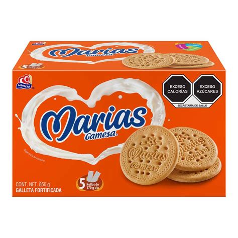 cuantas galletas tiene un paquete de galletas marías