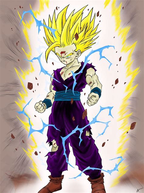 Gohan Ssj2 Drawing