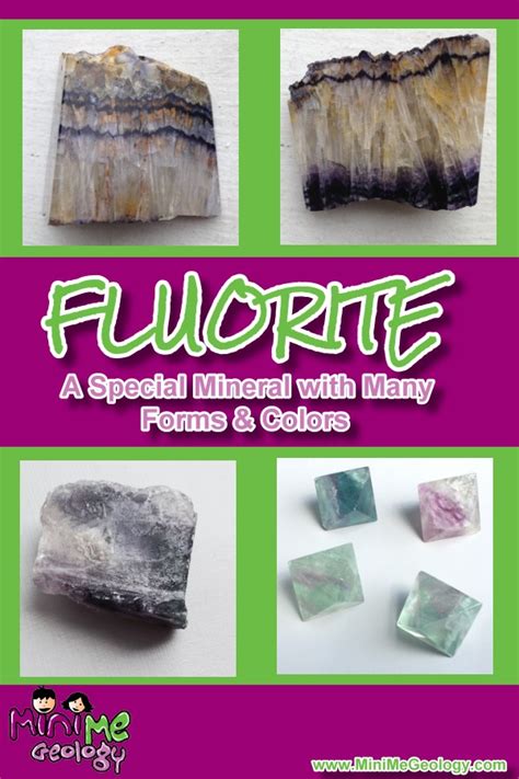 Mini Me Geology Blog » Fluorite – A Special Mineral of Many Forms and Colors