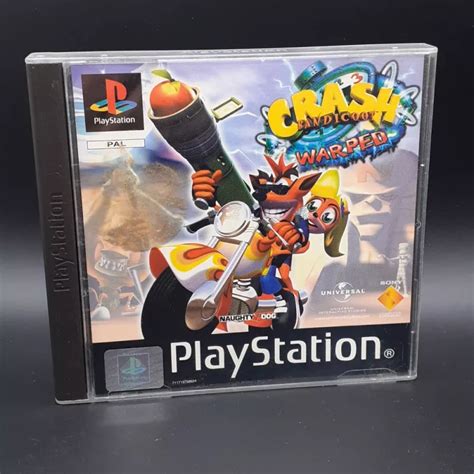 CRASH BANDICOOT 3 Warped PS1 PAL FR Game Playstation 1 PS One Platform ...