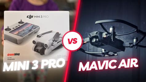 DJI Mini 3 Pro vs. Mavic Air (Todo lo que necesitas saber) – Dronspy