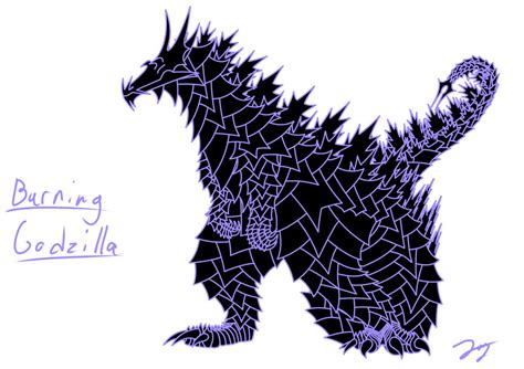 Burning Godzilla by LucyNotFoundDiscord on DeviantArt