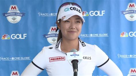 Jenny Shin talks opening round 66 at the Marathon LPGA Classic - YouTube