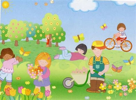 Imagenes de primavera para niños - Imagui