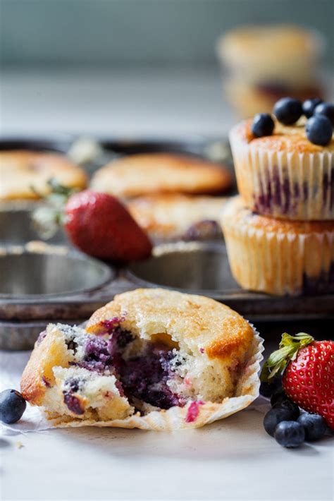 Mixed berry muffins - Simply Delicious