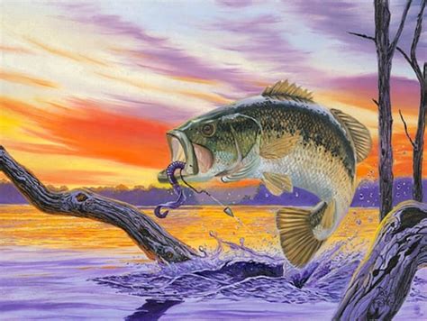 American Bass Fishing Art Is So Bad It’s Hilarious