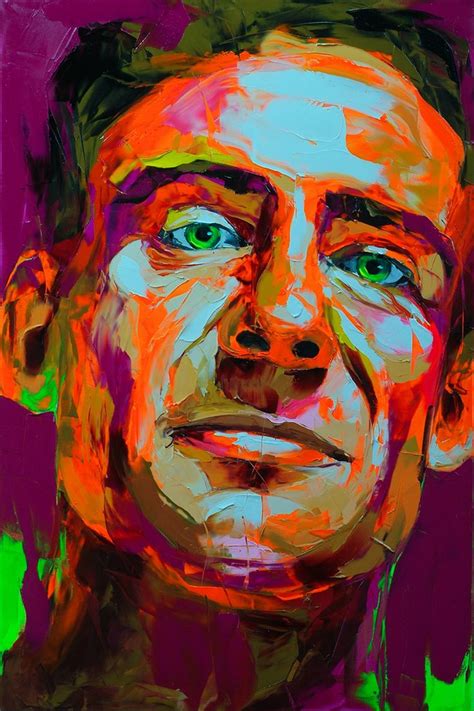 Showcase of Expressive Portraits by Nielly Françoise | Portrait painting, Colorful portrait, Art